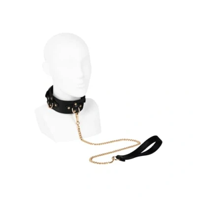Abbildung von EIS, Halsband, &#039;Verruchtes Halsband inkl. Leine&#039;, mit D Ring, Sex Spielzeug für Paare Extrem Sex, Halsfessel, schwarz