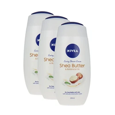 Abbildung von Nivea Duschgel Shea Butter &amp; Botanical Oil 3er Pack (3 x 250ml)