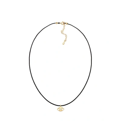 Abbildung von Elli EVIL EYE Choker Halskette, Damen, Größe: 36, Gold