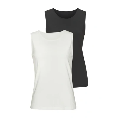Abbildung von LASCANA Tanktop »aus elastischer Baumwoll Modal Qualität«, (2er Pack)