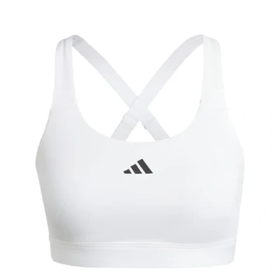 Abbildung von adidas Performance Sportbh mit starker Stützkraft, Damen, Größe: SxA B, White