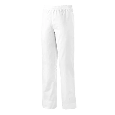 Abbildung von BP 1645 400 21 Ls Unisex Hose, mit Gummizug in der Taille, 215,00 g/m² Stoffmischung, weiß,