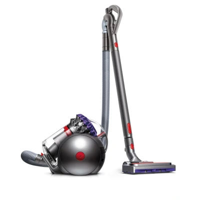 Abbildung von Dyson, Big Ball Parquet 2 (600 W, A, 28 kWh, 184 W), Bodenstaubsauger, beutellos, 1,5 l, 80 dB, Aluminium, Violett