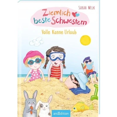 Abbildung von Ziemlich beste Schwestern Volle Kanne Urlaub (Ziemlich 4): Lustiges Kinderbuch mit vielen Bildern für freche Mädchen und Jungen ab 7 Jahren