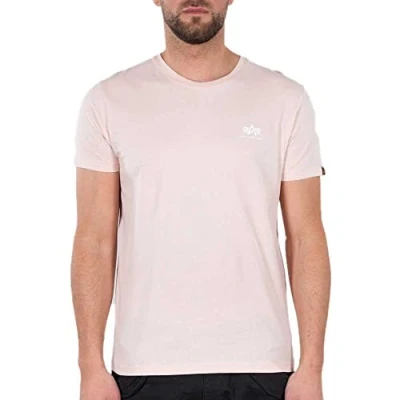 Abbildung von Alpha Industries BACK Tshirt print, Herren, Größe: XXL, Dusty coral