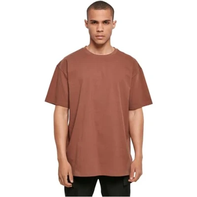 Abbildung von Build Your Brand Herren Heavy Oversize Tee T Shirt, Bark, XXL