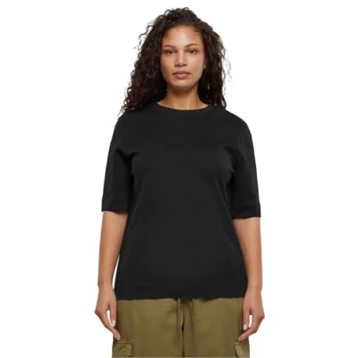 Abbildung von Urban Classics Classy Tshirt basic, Damen, Größe: XXL, Black