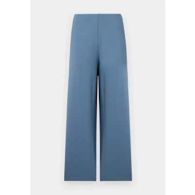 Abbildung von TOM Tailor denim EASY Culotte Stoffhose, Damen, Größe: XL, Dusty blue