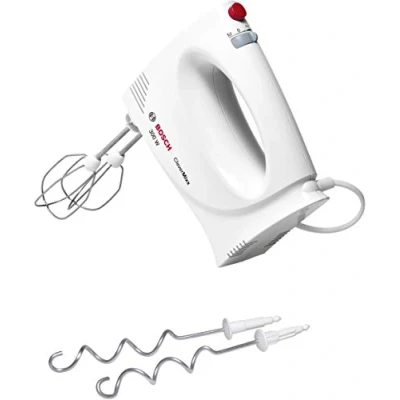 Abbildung von Bosch Hausgeräte MFQ3010 Handrührer 300W, 2 Geschwindigkeitsstufen, weiß