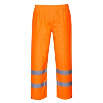 Abbildung von Portwest Regen Warnschutzhose, Größe: 4XL, Farbe: Orange, H441ORR4XL