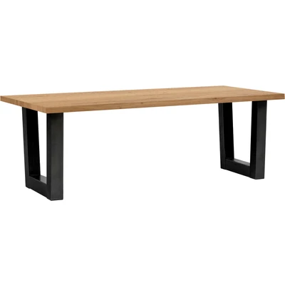 Abbildung von OMG Design Esstisch "Formula" 1 Stk. tlg. Hochwertige Melamin-Tischplatte mit Metallgestell
