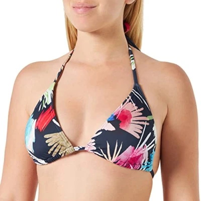 Abbildung von FIREFLY Damen Mara Bikini, Navy Dark/Flower, 40 EU