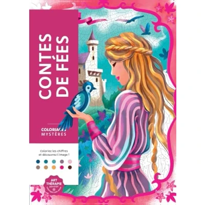 Abbildung von Coloriages mystères Contes de fées