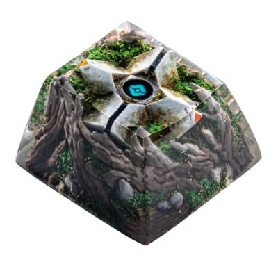 Abbildung von SteelSeries Destiny 2 The Final Shape Sammlerstück Hand Made Resin Tastenkappe Kostenloser In Game Gegenstand Cherry MX Keyboard 1 von 3.700 Ghost Eye leuchtet im Dunkeln