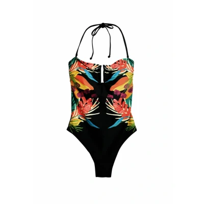 Abbildung von Desigual Bahamas Badeanzug, Damen, Größe: XXS, Black