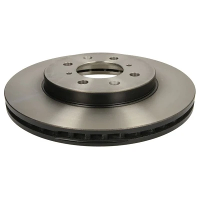 Abbildung von TRW DF4825 Bremsscheibe 258 21 4 100 Belüftet lackiert HONDA: Jazz 2, City Saloon