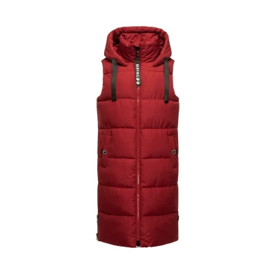 Abbildung von Navahoo Schnuffelchen Weste, Damen, Größe: XS, Blood red