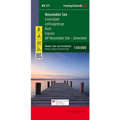 Abbildung von WK 271 Neusiedler See Eisenstadt Leithagebirge Rust Sopron Seewinkel Nationalpark, Wanderkarte 1:50.000: ... &amp; berndt Wander Rad Freizeitkarten, Band 271)