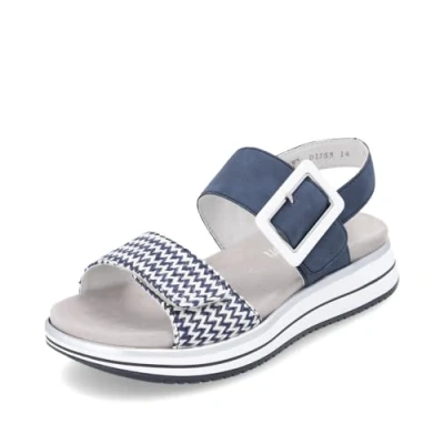 Abbildung von Remonte Keilsandalette »ELLE Collection«, Sommerschuh, Sandale, Komfortschuh mit praktischen Klettverschlüssen