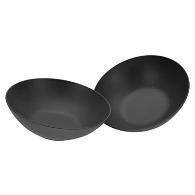 Abbildung von CreaTable, 30007, Serie Soft Touch, 2 teiliges Geschirrset, Salatset aus Steinzeug, spülmaschinen und mikrowellengeeignet, Made in Portugal