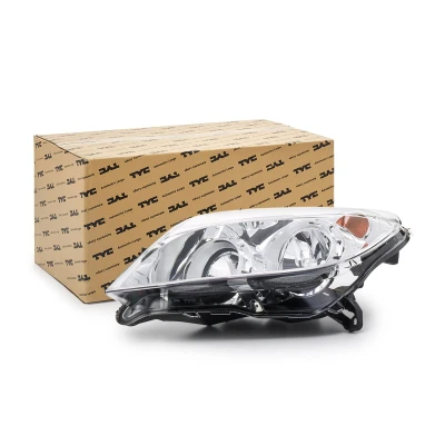 Abbildung von TYC 20 1208 05 2 Scheinwerfer links H7, H1 für Rechtsverkehr mit Elektromotor OPEL: Astra H GTC, Hatchback, Caravan