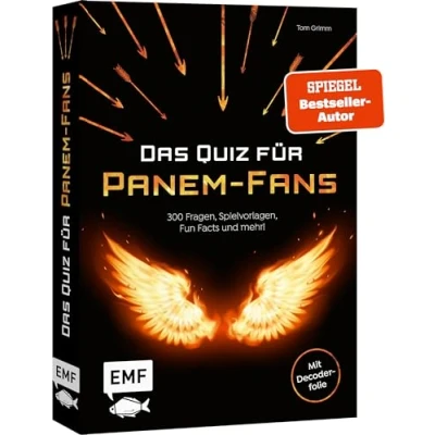 Abbildung von Das inoffizielle Quiz für Tribute von Panem Fans: Teste dein Wissen Mit 300 Fragen, Spielvorlagen, Fun Facts und mehr! Decoderfolie