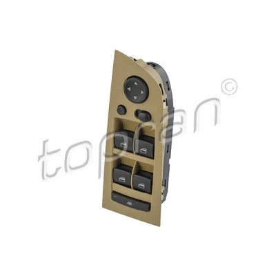 Abbildung von TOPRAN 503 408 Schalter, Fensterheber fahrerseitig, vorne BMW: 3 Touring, Saloon