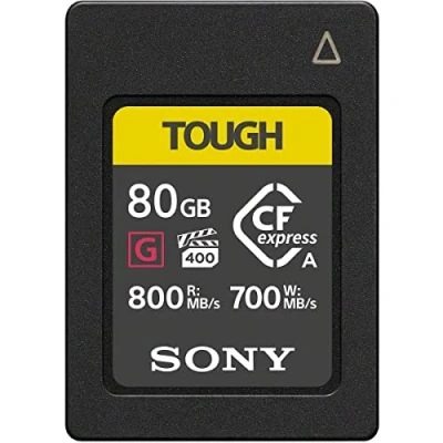 Abbildung von Sony CEA G80T Compact Flash Express Speicherkarte (80GB, Typ A, 800 MB/s Lesen, 700 Schreiben)