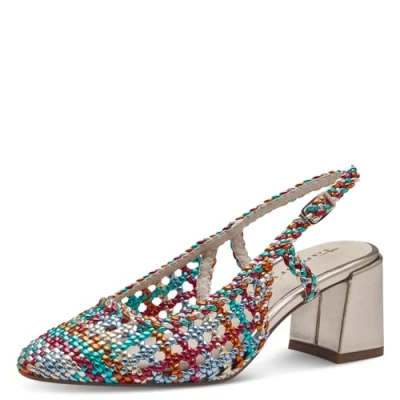 Abbildung von Tamaris Pumps, Damen, Größe: 38, Multicolor Schuhe