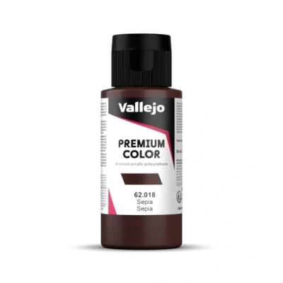 Abbildung von Vallejo Premium Farbe, 60 ml Sepia