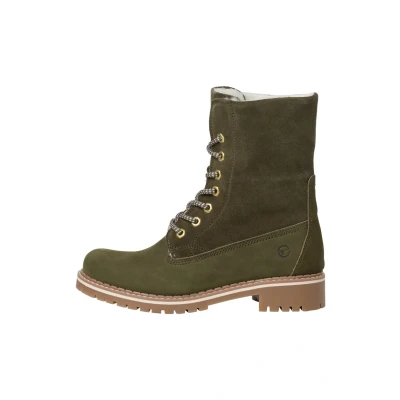 Abbildung von Tamaris Snowboot/Winterstiefel, Damen, Größe: 37, Olive Schuhe