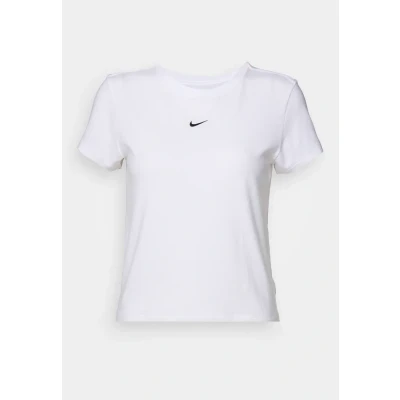 Abbildung von Nike Sportswear Tshirt basic, Damen, Größe: XS, White/black