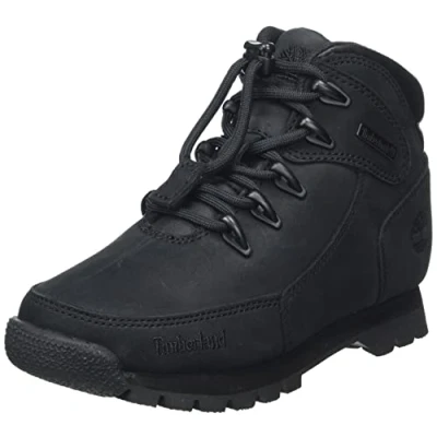 Abbildung von Timberland Euro Rock (Youth) Chukka/Mid, Black Nubuck, 32 EU