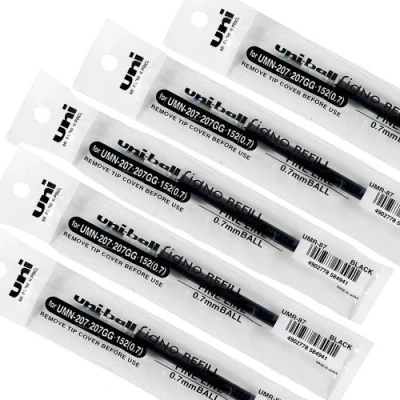 Abbildung von uni ball 147499 Refillmine Signo 207, 0,4 mm, schwarz, 1 Stück