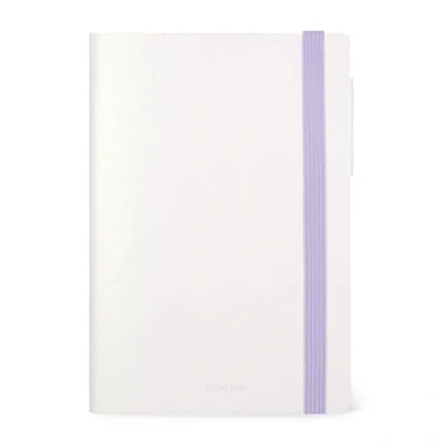 Abbildung von Legami Wochenplaner 2025, Medium, 12 Monate, Kalender von Januar 2025 bis Dezember Gummibandverschluss, Monatsplaner 2026, letzte Tasche, Adressbuch, x 18 cm, Moonglow