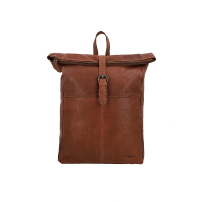 Abbildung von Gusti Leder Valja Tagesrucksack, Größe: One Size, Rotbraun