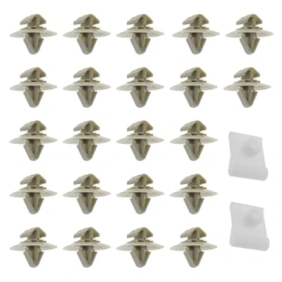 Abbildung von YINETTECH 2 Sätze Auto Seitentür Zierleisten Verkleidung Clips Kompatibel mit Opel Vivaro A Renault Trafic MK2 Kangoo 7701470779 4501568 93160023 4409693