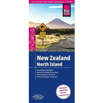 Abbildung von Reise Know How Landkarte Neuseeland, Nordinsel (1:550.000): world mapping project: reiß und wasserfest (world project)