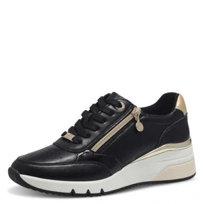 Abbildung von s.Oliver Sneaker low, Damen, Größe: 38, Black Schuhe