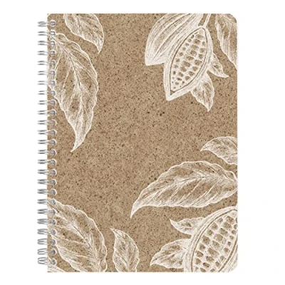 Abbildung von Clairefontaine 83545C Notizheft Cocoa Motiv, mit Doppelspirale, DIN A5, 14,8x21cm, 74 Blatt liniert, 1 Stück, Motive sortiert