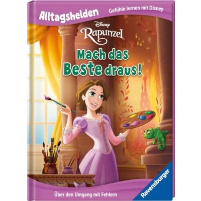 Abbildung von Alltagshelden Gefühle lernen mit Disney Prinzessin Rapunzel Mach das Beste draus! Über den Umgang Fehlern Bilderbuch ab 3 Jahren