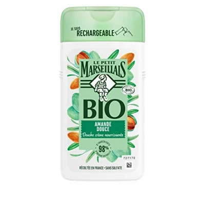 Abbildung von Le Petit Marseillais Bio Duschcreme, nährend, pH neutral, Süßmandel, 250 ml