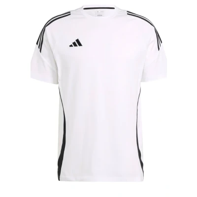 Abbildung von adidas Performance TIRO 24 TEE Tshirt print White black, Herren, Größe: Small, black