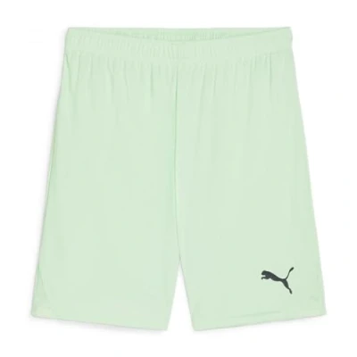 Abbildung von puma Unisex Teamgoal Jr Strick Shorts, Fresh Mint Black, 140 EU