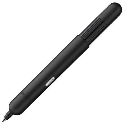 Abbildung von Lamy pico black Kugelschreiber Innovativer Pocket Pen Kuli mit einem Klick in Full Size Gehäuse aus Metall &amp; Strichbreite M inkl. Compactmine 22 schwarz