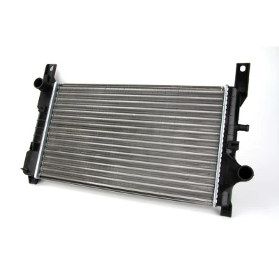 Abbildung von THERMOTEC D7G024TT Kühler, Motorkühlung Aluminium, Kunststoff für Fahrzeuge ohne Klimaanlage 322 500 34 Schaltgetriebe Kühlrippen mechanisch gefügt