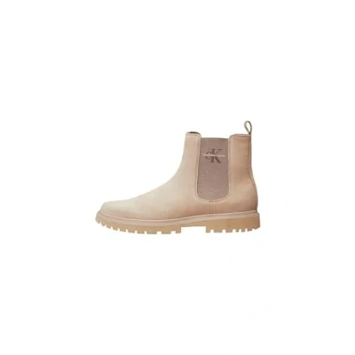 Abbildung von Calvin Klein Jeans EVA BOOT MID Chelsea Iconic Stiefelette, Herren, Größe: 40, Triple savannah tan Schuhe