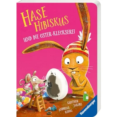 Abbildung von Hase Hibiskus: Die Oster Kleckserei
