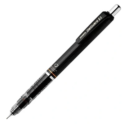 Abbildung von Zebra delguard Mine 0,5 mm Druckbleistift schwarz