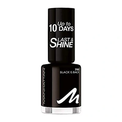 Abbildung von Manhattan Last und Shine Nagellack, Nr.790 Black is Back, 8 ml